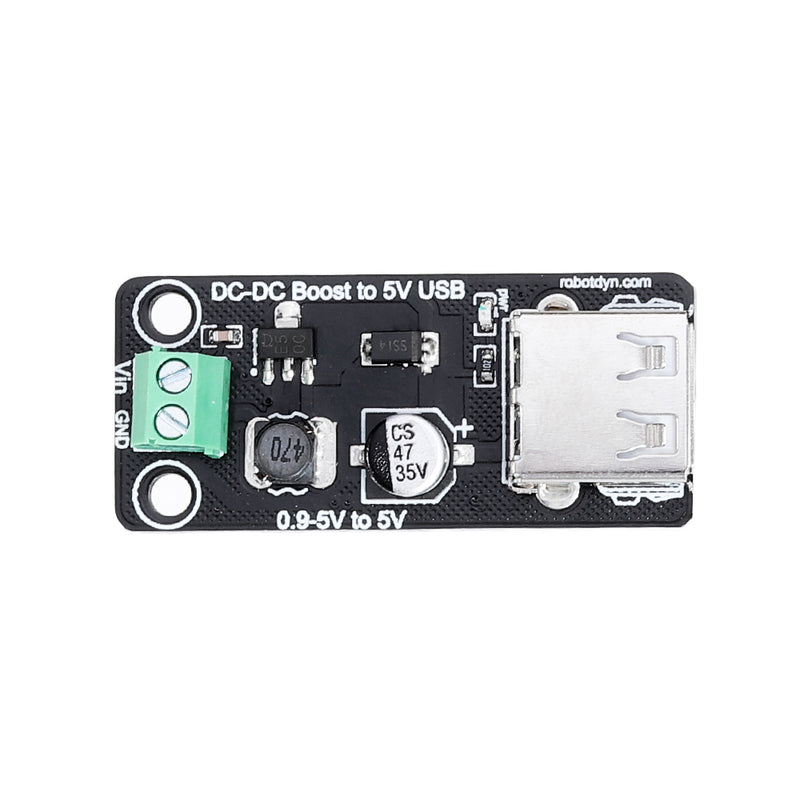 5pcs RobotDyn? DC-DC 0.9-5V to 5V 500mA Converter Step Up Boost USB Module Board