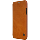 Nillkin Protective Case For iPhone XR 6.1" PU Leather Card Slot Flip Cover