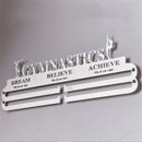 36 Medals Metal Steel Running Medal Stand Display Rack Decorations for Running Swim Bike Competition