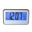 LCD Display Digital Alarm Clock Sound Controlled With Thermometer Backlight Snooze