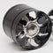 6Inch Inline Duct Fan Booster Exhaust Blower Air Cooling Vent Metal Blades