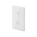 SONOFF T2 EU/US/UK AC 100-240V 1/2/3 Gang TX Series 433Mhz WIFI Wall Switch RF Smart Wall Touch Switch For Smart Home Work With Alexa Google Home
