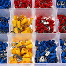 1200Pcs Insulated Electrical Wire Terminal Crimp Port Connector Kit