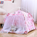 Folding Pet Dog Cat Puppy House Bed Sleep Tent Kennel Teepee Play Mat Pad Foldable Bed Mat