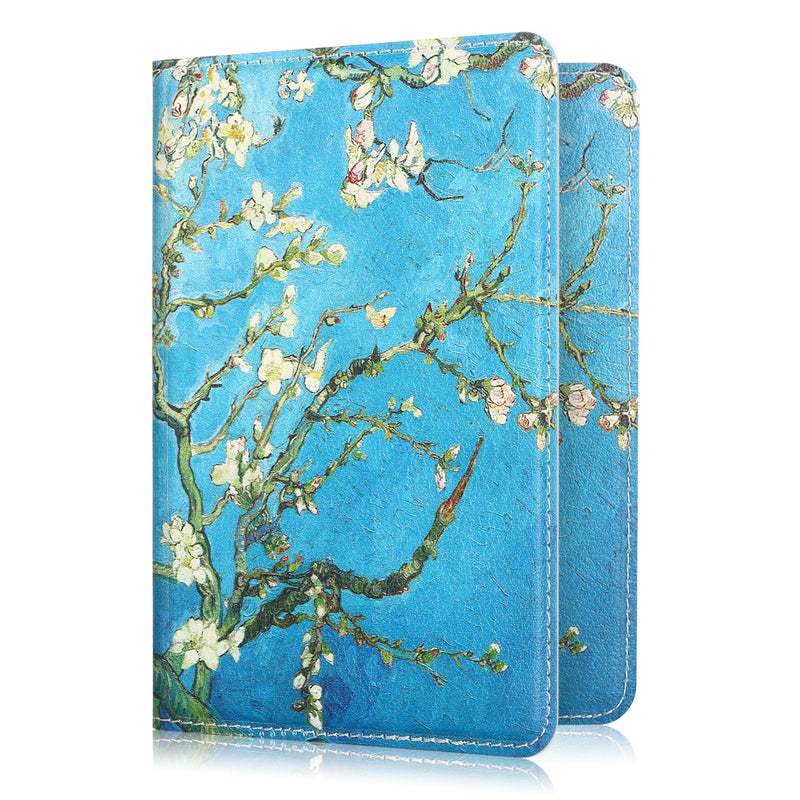 Printing Passport Tablet Case Cover - Apricot Blossom