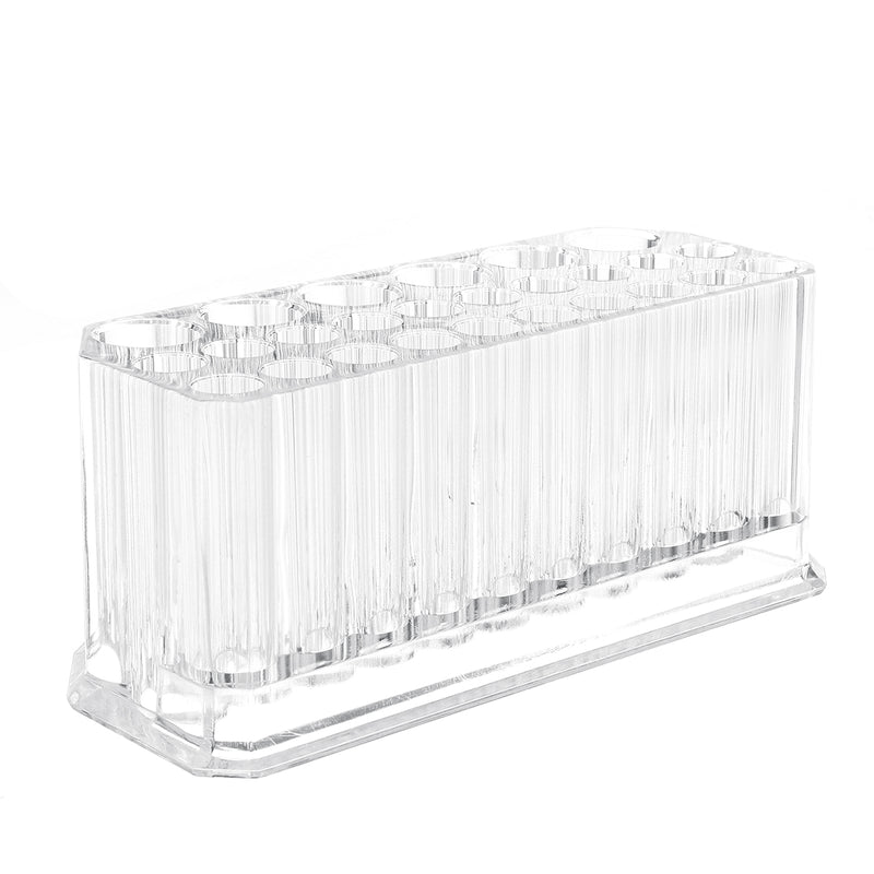Acrylic 26-hole eyebrow pencil pencil ballpoint pen eyeliner display stand multifunctional display storage box Desktop Organizer