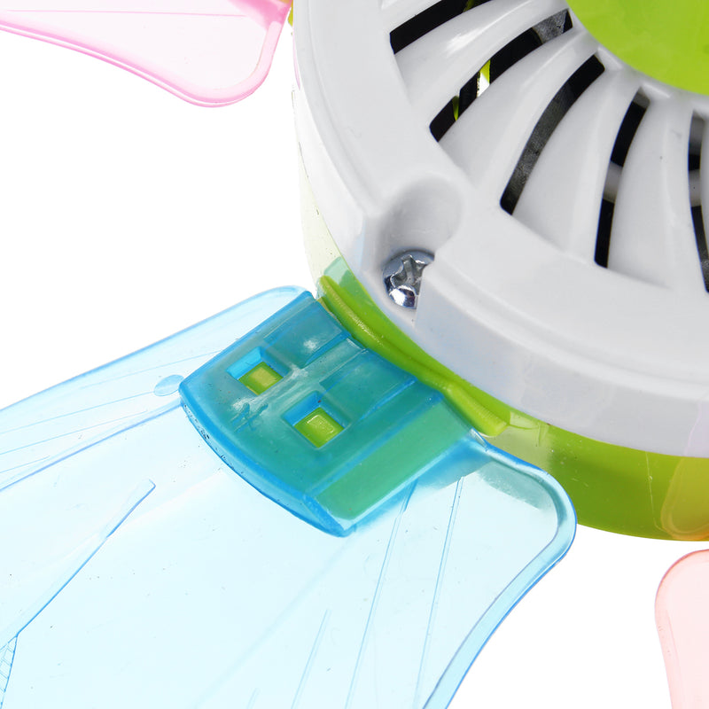9W Colofful Silent Mini Portable Ceiling Fans Mosquito Net Electric Fan