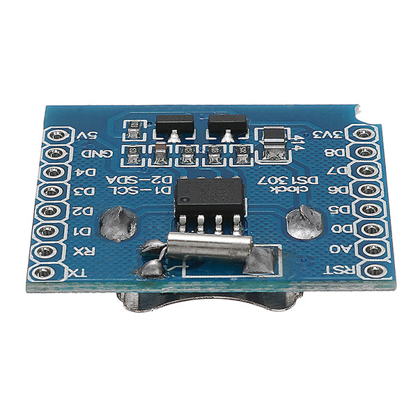 10Pcs LILYGO RTC DS1307 Real Time Clock + Battery Shield For WeMos D1 Mini Development Board