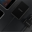 ORICO 52W 5 Ports QC3.0 LED Indicator Fast Charging Smart Car Charger With Extension Cord For iPhone XS 11 Pro Huawei P30 Pro Mate 30 Xiaomi Mi9 9Pro