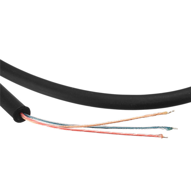 Black Stretchable Headphone Spring Wire 3.5mm Cable for Headset Beyerdynamic DT 770 990