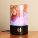 Himalayan Salt Lamp Air Purifier Crystal Lonic Rock Shape Night Light Dimmer