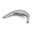 Chrome Muffler Exhaust Pipe For 80cc 66cc 49cc Motorized Bicycle Engine Bike Cycling Accessories