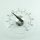 Outdoors Household Centigrade Analog Thermometer Transparent Temperature Monitoring Meter Temperature Detector Glass Sticking Paste Glass