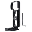 Aluminum Quick Release L Plate/Bracket Holder hand Grip For Sony A6400 Camera