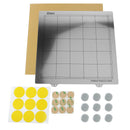 300*300mm Heated Bed Platform Hot Bed Steel Plate with Circular Magnet + Magnetic Sticker + PEI Sheet for 3D Printer