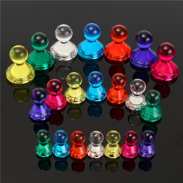 10pcs Magnetic Thumbtacks Set Neodymium Pins Fridge Magnets