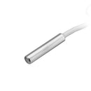 10pcs Round Electronic LCD Digital Thermometer Temperature  Meter for Indoor Outdoor Temperature Instruments with External Probe