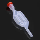Plastic Brewed Check Valve Isolated Air Fermentation with Rubber Stopper