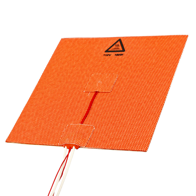 110V/220V 180w 150*150mm Silicone Heated Bed Heating Pad for 3D Printer with NTC 100K &   Glue