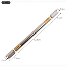 Pencils Extender with Pencil Sharperner Adjustable Rotating Pen Case Pen Holder