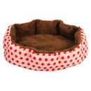 Cat Dog Pet Bed Soft Nest Puppy Cushion Warm Kennel House Mat Washable Blanket