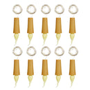 1X 6X 10X 12X Battery Operated 2M 20 LED Bottle Candle Wire String Light Fairy Strip Xmas Party Lamp