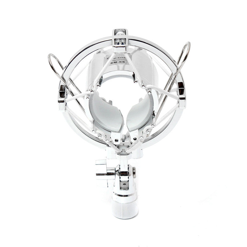 Universal Studio Radio Microphone Shock Mount Desktop Clip Holder Stand for Condenser Microphone
