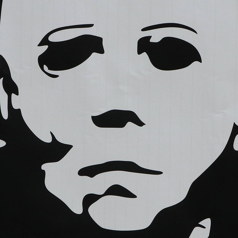 Halloween Decoration Removable Glass Window Wall Stickers Creepy Terror Black Decor Sticker