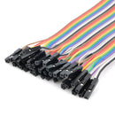 200pcs 30cm Female To Female Breadboard Wires Jumper Cable Dupont Wire
