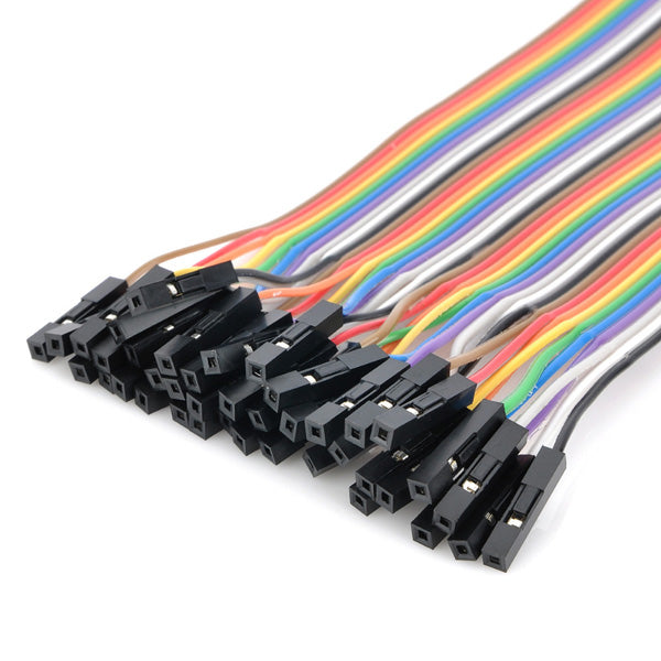 120pcs 30cm Female To Female Breadboard Wires Jumper Cable Dupont Wire