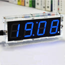 Geekcreit DIY 4 Digit LED Electronic Clock Kit Temperature Light Control Version