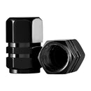 20pcs Wheel Tyre Tire Valve Stem Air Dust Cover Screw Cap Car Truck Bike black