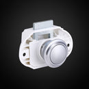 Cabinet Drawer Cupboard Push Button Catch Lock Latch Knob Caravan New Hot