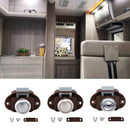 Push Button P02B-PC Cupboard Door Motorhome Cabinet Camper Caravan Latch Knob