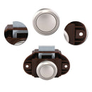 Push Button P02B-PN Cupboard Door Motorhome Cabinet Camper Caravan Latch Knob