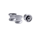 Push Button Alloy Drawer Cupboard Door Catch Lock Latch Knob Caravan P01W - PC