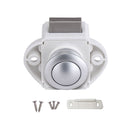 Push Button Alloy Drawer Cupboard Door Catch Lock Latch Knob Caravan P01W - PC