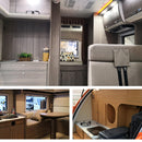 1 Set Push Button Alloy Drawer Cupboard Catch Lock Latch Knob Caravan Motorhome