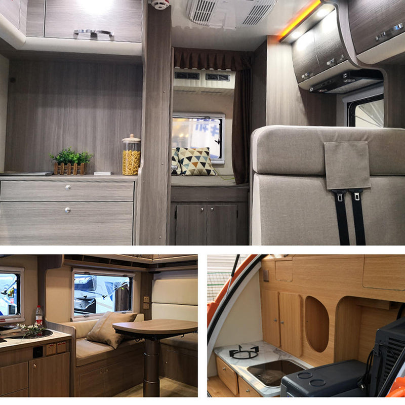 1 Set Push Button Alloy Drawer Cupboard Catch Lock Latch Knob Caravan Motorhome