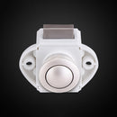 Push Button Alloy Drawer Cupboard Door Catch Lock Latch Knob Caravan Motorhome
