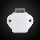 1 Set Push Button Alloy Drawer Cupboard Catch Lock Latch Knob Caravan Motorhome