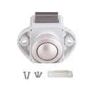 Push Button Alloy Drawer Cupboard Door Catch Lock Latch Knob Caravan Motorhome
