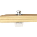 P01W-CH Catch Lock Drawers Cupboard Door Knob Campers van Caravan Push Button