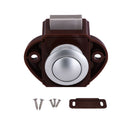 Push Button Alloy Drawer Cupboard Door Catch Lock Latch Knob Caravan Motorhome