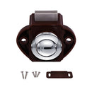 Push Button Alloy Drawer Cupboard Door Catch Lock Latch Knob Caravan Motorhome