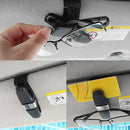 1 x Car Sun Visor Clip Holder Auto Sunglasses Glasses Card Tickets Storage New