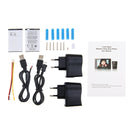 TS-WP708 7.0 inch TFT 2.4GHz Digital Wireless Video Door Phone, Support Night Vision / Monitor / Unlock / Photo
