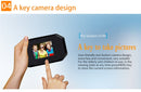 Danmini YB-30BH 3 inch Screen 1.0MP Security Camera Taking Picture Door Peephole, Support TF Card(Black)