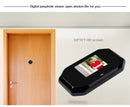 Danmini YB-30BH 3 inch Screen 1.0MP Security Camera Taking Picture Door Peephole, Support TF Card(Black)