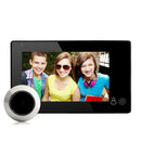 Danmini YB-43CH 4.3 inch Screen 1.0MP Security Camera Door Peephole with One-key to Watch Function(Black)